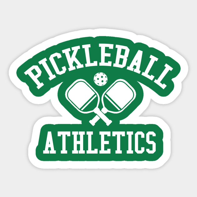 Pickleball Athletics Sticker by MindsparkCreative